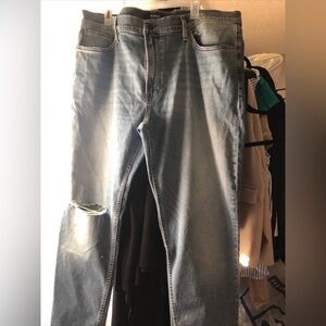 Hudson Zack  Light Blue Relaxed Men Jeans